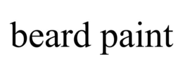 BEARD PAINT trademark