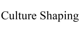 CULTURE SHAPING trademark