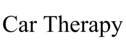 CAR THERAPY trademark