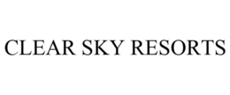 CLEAR SKY RESORTS trademark