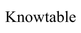KNOWTABLE trademark