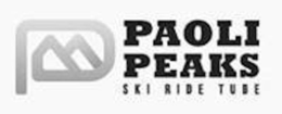 P PAOLI PEAKS SKI RIDE TUBE trademark