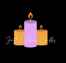 FAITH & FLAMES CANDLES trademark