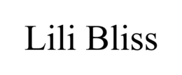 LILI BLISS trademark