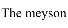 THE MEYSON trademark