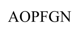 AOPFGN trademark