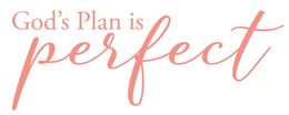 GOD'S PLAN IS PERFECT trademark