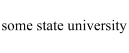 SOME STATE UNIVERSITY trademark