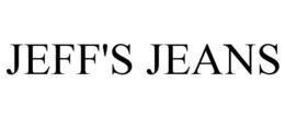 JEFF'S JEANS trademark