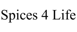 SPICES 4 LIFE trademark