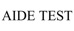 AIDE TEST trademark