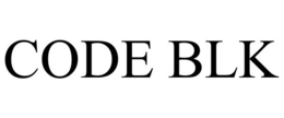 CODE BLK trademark