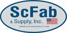 SCFAB & SUPPLY INC. WWW.SCFABANDSUP.COM trademark