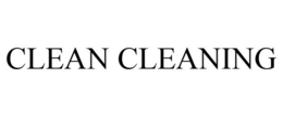 CLEAN CLEANING trademark
