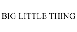 BIG LITTLE THING trademark