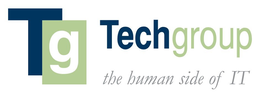 TG TECHGROUP THE HUMAN SIDE OF IT trademark
