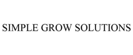 SIMPLE GROW SOLUTIONS trademark
