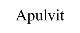 APULVIT trademark
