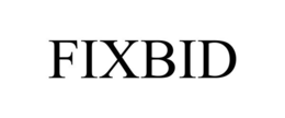 FIXBID trademark