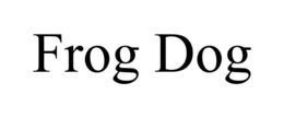 FROG DOG trademark