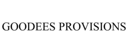 GOODEES PROVISIONS trademark
