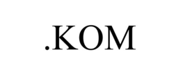 .KOM trademark