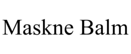 MASKNE BALM trademark