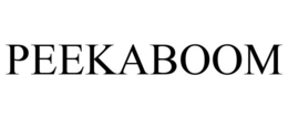 PEEKABOOM trademark