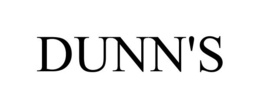 DUNN'S trademark
