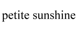 PETITE SUNSHINE trademark