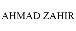 AHMAD ZAHIR trademark
