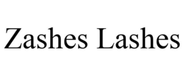 ZASHES LASHES trademark