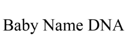 BABY NAME DNA trademark