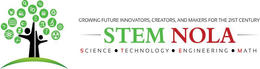 GROWING FUTURE INNOVATORS, CREATORS, AND MAKERS FOR THE 21ST CENTURY STEM NOLA SCIENCE · TECHNOLOGY · ENGINEERING · MATH trademark