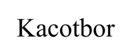 KACOTBOR trademark