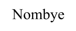 NOMBYE trademark