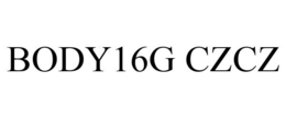 BODY16G CZCZ trademark