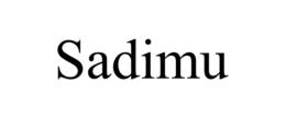 SADIMU trademark