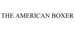 THE AMERICAN BOXER trademark