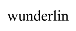 WUNDERLIN trademark