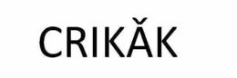 CRIKAK trademark
