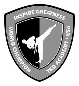 INSPIRE GREATNESS WORLD CHAMPION TKD ACADEMY USA trademark