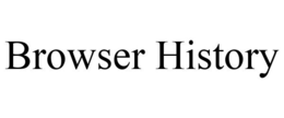 BROWSER HISTORY trademark