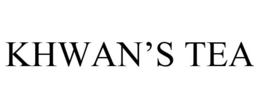 KHWAN'S TEA trademark
