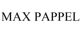 MAX PAPPEL trademark