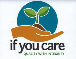 IF YOU CARE QUALITY WITH INTEGRITY trademark