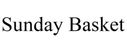 SUNDAY BASKET trademark