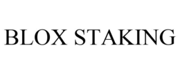 BLOX STAKING trademark
