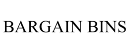 BARGAIN BINS trademark
