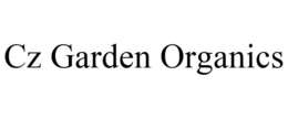 CZ GARDEN ORGANICS trademark